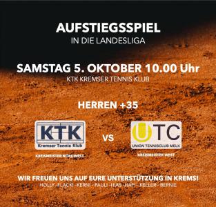 Unsere Herren +35 sind kurz vor dem Aufstieg in die Landesliga!