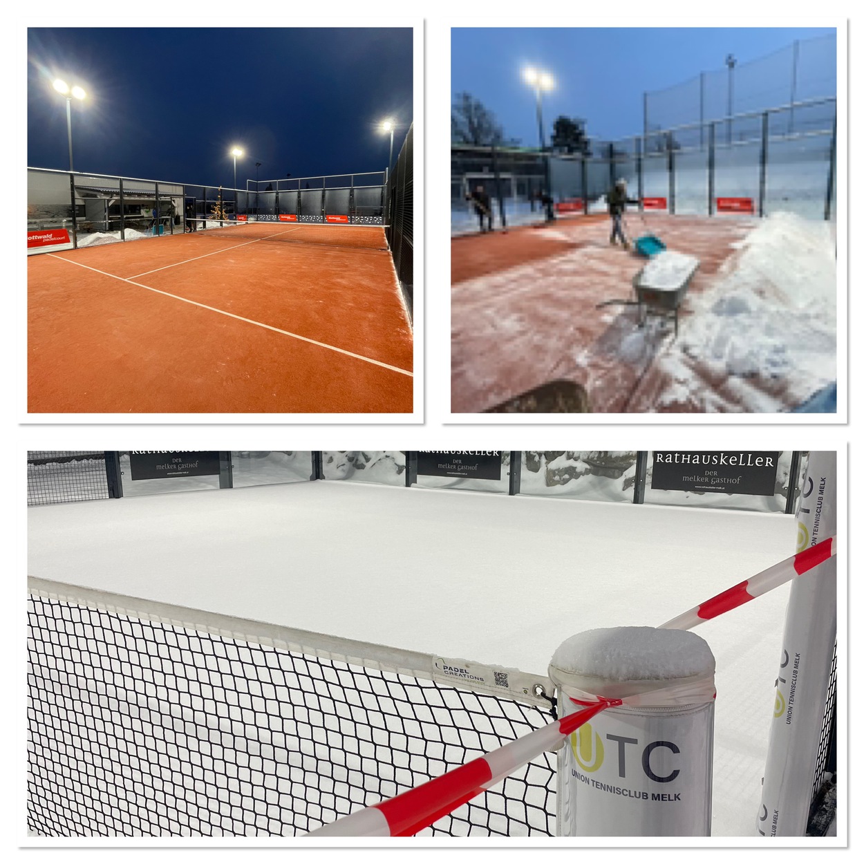 Gottwaldcourt wieder bespielbar - Rahthauskellercourt bleibt gesperrt