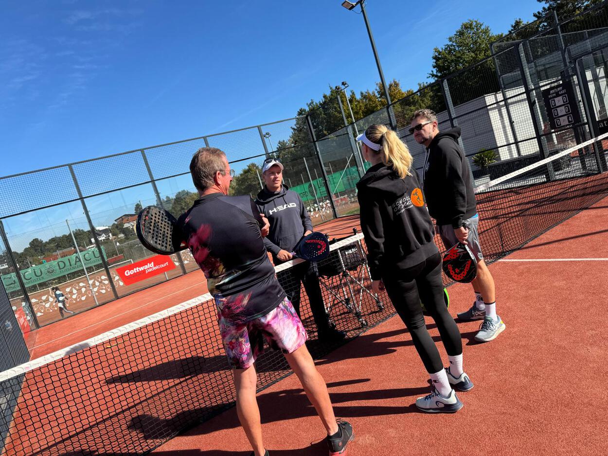 Ein tolles Padel-Trainingswochenende in der ersten Oktoberwoche!