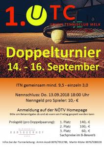 1. UTC Melk Doppelturnier