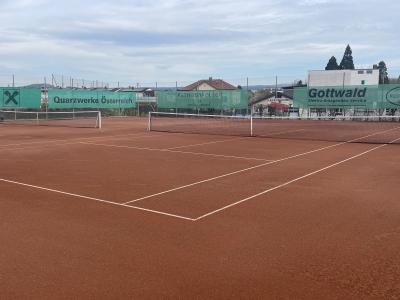 Tennisplätze ab 13.04.2025 - 10 Uhr geöffnet 